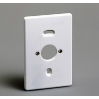 Montage plaat 2-voudig  attema  wit/wit 1414 WW