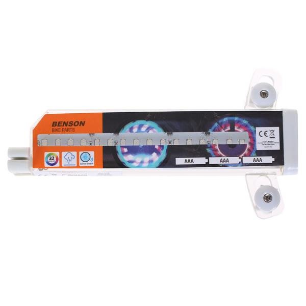 fietsverlichting spaak 16 led 32 motieven - Onderdelenshop