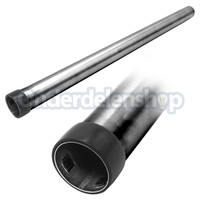 Stofzuiger Zuigbuis 35mm Metaal Lengte 500mm met Ring