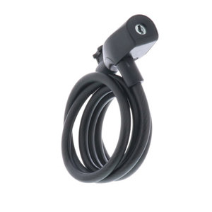 Axa AXA Resolute kabelslot 150 cm Ø 8 mm zwart - Fietsslot - Inclusief houder en 2 sleutels Axa AXA Resolute kabelslot 150 cm Ø 8 mm zwart - Fietsslot - Inclusief houder en 2 sleutels