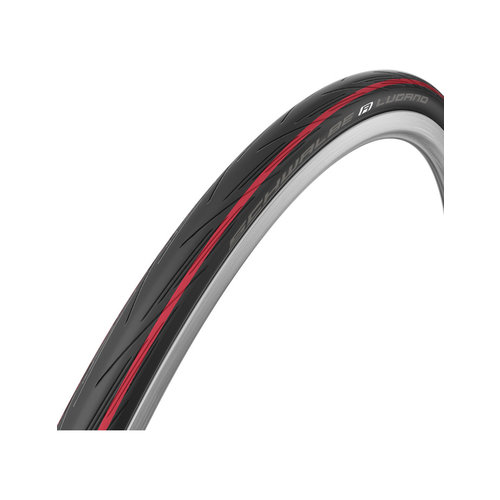 Schwalbe Buitenband Schwalbe Lugano II (K-guard) Zwart/rood zonder reflectie 700x25C ETRTO 25-622