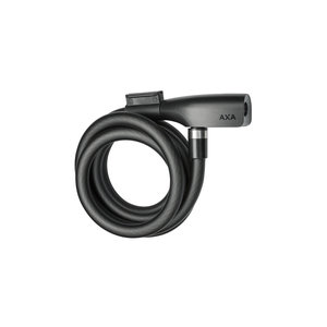 Axa AXA Resolute spiraalslot 180 cm x Ø 12 mm - Inclusief framehouder en 2 sleutels Axa AXA Resolute spiraalslot 180 cm x Ø 12 mm - Inclusief framehouder en 2 sleutels