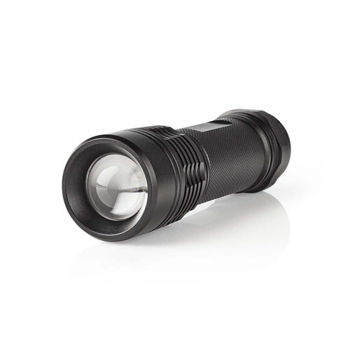 nedis LED-Zaklamp / 3 W / 180 lm / IPX7 / Zwart