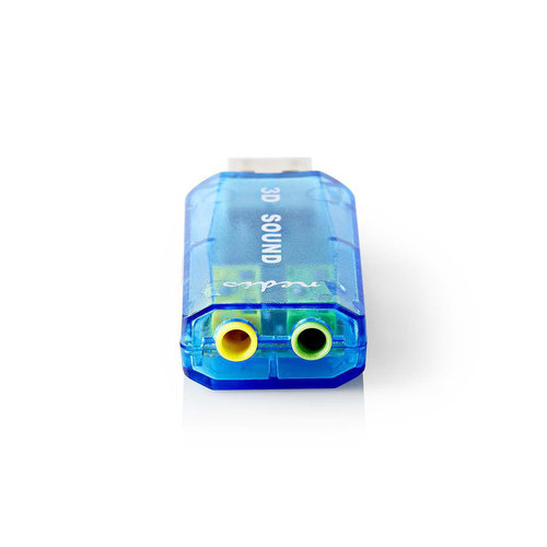 nedis Geluidskaart / 3D-sound 5.1 / USB 2.0 / Dubbele 3,5 mm connector
