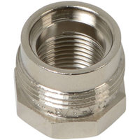 GAS/Aansluiting/Comfort-aansluiting/3/8 recht -chroom-/ G