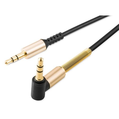 Hoco Hoco Aux Spring Audiokabel  1 x haaks (2M) Hoco Hoco Aux Spring Audiokabel  1 x haaks (2M)