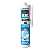 Bison siliconenkit sanitair transparant 300 ml
