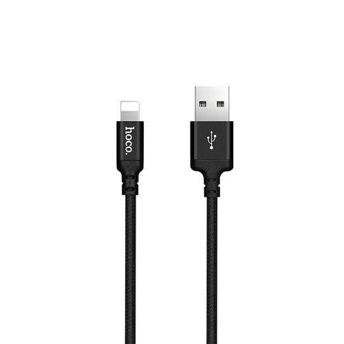 Hoco Hoco Charge&Synch Lightning Cable Black (2 meter)