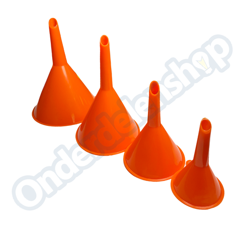 Benson trechterset 4 dlg oranje Benson trechterset 4 dlg oranje