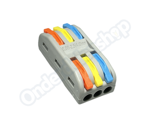 Draad connector quick 3 polig 32A - Onderdelenshop