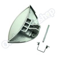 76583, C00076583 Deurgreep-set Compleet zilver grijs