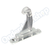 154074, 00154074 Deurhaak transparant -5 cm-