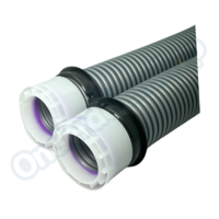 611016020 Slang met 2x klikring 2 mtr.