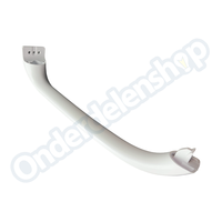 369542, 00369542 Handgreep 30.5cm Wit gebogen