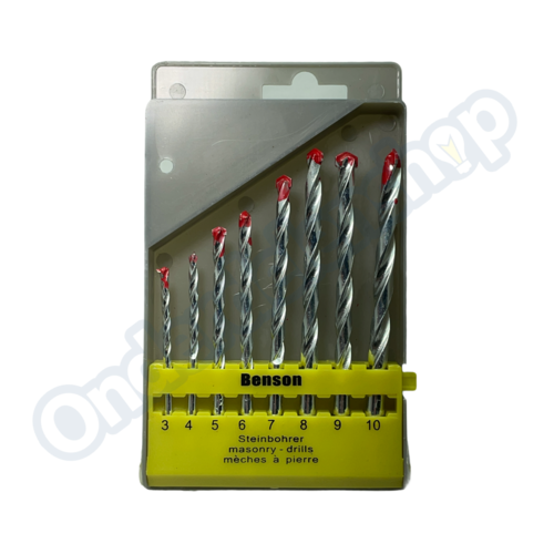 Benson Boorset 8 dlg steen cassette Benson Boorset 8 dlg steen cassette