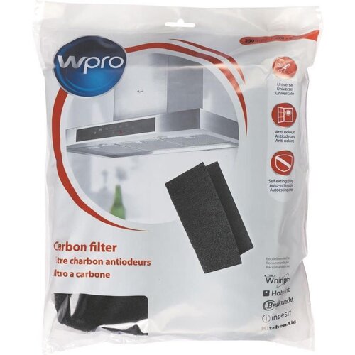 WPRO WPRO - Koolstoffilter Voor Afzuigkap Anti-geur 47x97cm - 484000008525