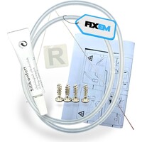Fixem - Geschikt voor Bosch en siemens - Reparatieset - Afdichting - Pomphuis - Zeefhuis - 12005744 - Geschikt voor 12026667