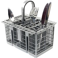 Originele Indesit/Whirlpool Bestekmand met 8 Vakken en Dubbele Uitsparing – Perfect voor Uw Vaatwasser