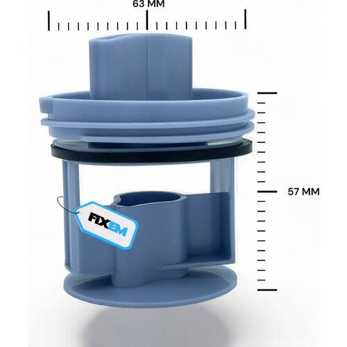 Fixem Fixem - Wasmachine pluizenzeef filter geschikt voor Bosch, Siemens 647920, 00647920