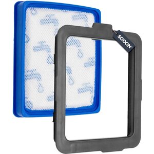 SQOON® - Stofzuigerfilter geschikt voor Filter met houder Philips CP0617/01 - Model 432200494512 SQOON® - Stofzuigerfilter geschikt voor Filter met houder Philips CP0617/01 - Model 432200494512