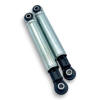 2X Fixem schokbreker geschikt voor Miele, Bosch en Suspa 4500820, 4500826, 4500823, 4500824, 4500825, 4500826, 118869 - 8mm - 120N