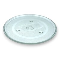 Fixem universeel draaiplateau glasplaat voor magnetron/oven universeel - 3 inkepingen voor aandrijving - 31.5cm - 1Stuks