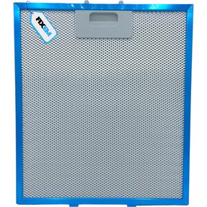 Fixem Fixem® - Afzuigkap metaalfilter- Afzuigkap vetfilter - Geschikt voor AEG-Electrolux 4055250429 - Whirlpool 480122102168 Indesit C00906526 (305x267x9mm)