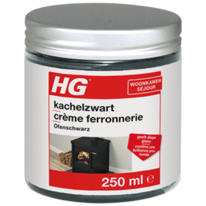 HG HG Kachelzwart 250 ml - Kachelpoets voor diepzwarte glans en bescherming HG HG Kachelzwart 250 ml - Kachelpoets voor diepzwarte glans en bescherming
