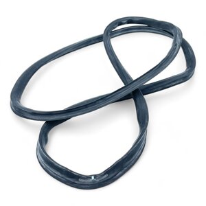 Fixem Fixem geschikt voor Bauknecht Whirlpool 482000022703, 482000053943 deurrubber - Indesit/Ariston C00081579 oven rubberen afdichting rondom 4 haken - afdichting voor ovendeur - 1 stuk