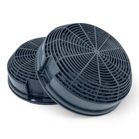 Fixem Koolstoffilter geschikt voor Whirlpool 484000008784, 482000015454, AMC023 - Rond 152 x 50mm - 2 stuks