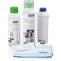 Delonghi Onderhoudsset Koffiemachine Ontkalker + Melksysteemreiniger + Waterfilter