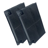 Fixem Koolstoffilter geschikt voor Whirlpool type 141, Typ141, CHF141/1, 484000008781 - 2 Stuks