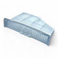 Fixem Geschikt voor AEG, Electrolux droger filter pluizenzeef was droger 1366339024 - Pluizenfilter - Wit - 1 Stuk