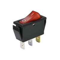 WIPSCHAKELAAR ROOD 250V/10A 31,6X14MM
