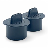 Fixem Geschikt voor Liebherr en Miele FreshAir 74332433, 7440999, 9192811, 05466530, 09447050, 09447051 Koolstoffilter voor Wijnkoelkasten – Set van 2 – Actief Koolstoffilter voor Optimale Luchtzuivering