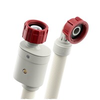 Fixem® - 2.5M Toevoerslang met waterslot - Aanvoerslang met aquastop geschikt voor wasmachine en vaatwasser voor alle bekende merken