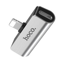 Hoco Lightning naar 3.5mm Jack Adapter – Audio en Opladen in Eén