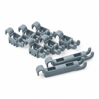 Fixem Korfklem – Geschikt voor Bosch en Siemens Vaatwassers – Vervangt 00611472 / 611472 – Stevige Bevestiging – Compatibel met Atag, Balay, Bauknecht, Küppersbusch, Gaggenau, Neff