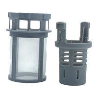 Fixem Geschikt voor Ariston Hotpoint Indesit Whirlpool Bauknecht Vaatwasser Filterset – Binnenfilter & Buitenfilter – Vervangt C00256572 C00256571 482000022004 482000022005 – Past op o.a. LFT114UK