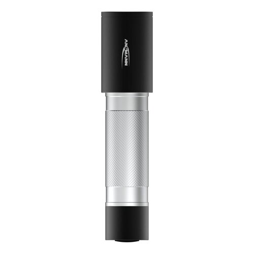 ANSMANN Daily Use 300B - Zaklamp 315 Lumen - 172 Meter Bereik - 41 Uur Brandtijd - 2x C Batterijen - Aluminium Behuizing