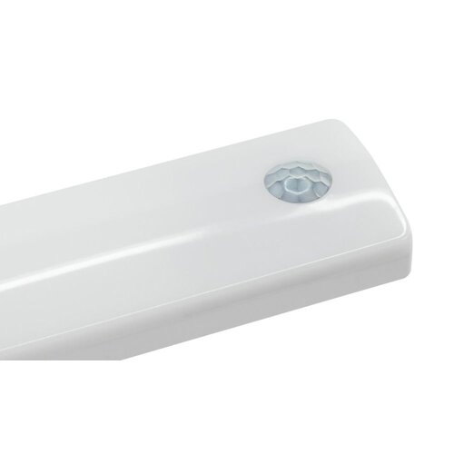 Ansmann Oplaadbare Kastlamp L met Bewegingssensor - 3 Kleurtemperaturen - Ideaal voor Kasten, Keukens, Badkamers, Gangen - Lichtduur 25 Sec - 10 Meter Bereik - Wit