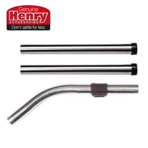 Numatic Zuigerbuizen 909563 RVS Set van 3 Geschikt voor Henry Stofzuiger met Ergonomisch Ontwerp en Zuigkrachtregeling