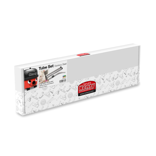 Numatic Zuigerbuizen 909563 RVS Set van 3 Geschikt voor Henry Stofzuiger met Ergonomisch Ontwerp en Zuigkrachtregeling