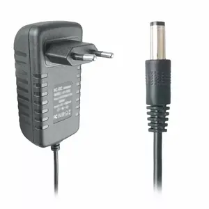 Universeel Adapter 12V 3000mA met 5.5x2.5mm Plug en 2 Verloopjes naar 5.5x1.7mm en 5.5x2.1mm Geschikt voor Diverse Apparaten