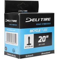 Deli Binnenband 20x4.00 Fatbike met Schrader Autoventiel 35mm