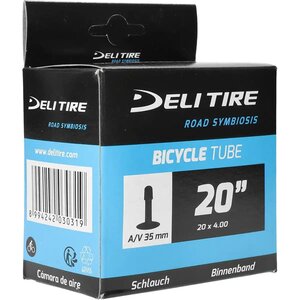 Deli Binnenband 20x4.00 Fatbike met Schrader Autoventiel 35mm