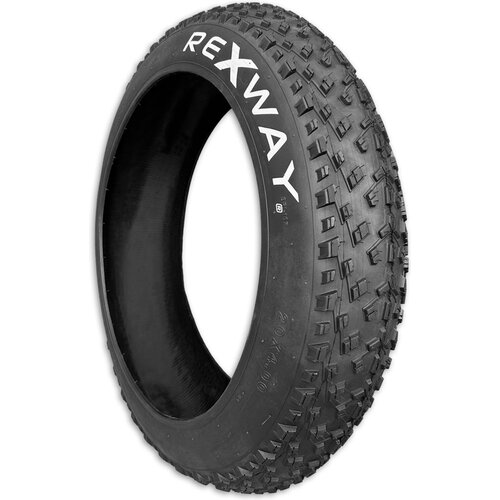 rexway Rexway Buitenband 20x4.00 Fatbike Zwart Geschikt voor ETRTO 102-406 rexway Rexway Buitenband 20x4.00 Fatbike Zwart Geschikt voor ETRTO 102-406