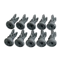 Fixem Korfwielen Geschikt voor Beko & Indesit Vaatwasser 1885800300, 1885800500, C00905863, C00910132 – Bovenkorf - 10 Stuks