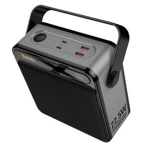 Hoco J161 Powerbank 80.000mAh 2x USB-A & 2x USB-C Met LED Display en Zaklamp Geschikt voor Smartphones Tablets Laptop Hoco J161 Powerbank 80.000mAh 2x USB-A & 2x USB-C Met LED Display en Zaklamp Geschikt voor Smartphones Tablets Laptop