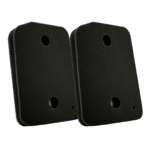 Fixem Fixem pluizenfilter, geschikt voor Miele T1 - 9164760, 9164761, 12551630 wasdrogers, condensor sokkelfilter met 2 gaten, 2 stuks 220 x 133 x 30 mm - 2 stuks